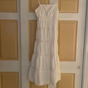 INC International Concepts White Maxi Dress